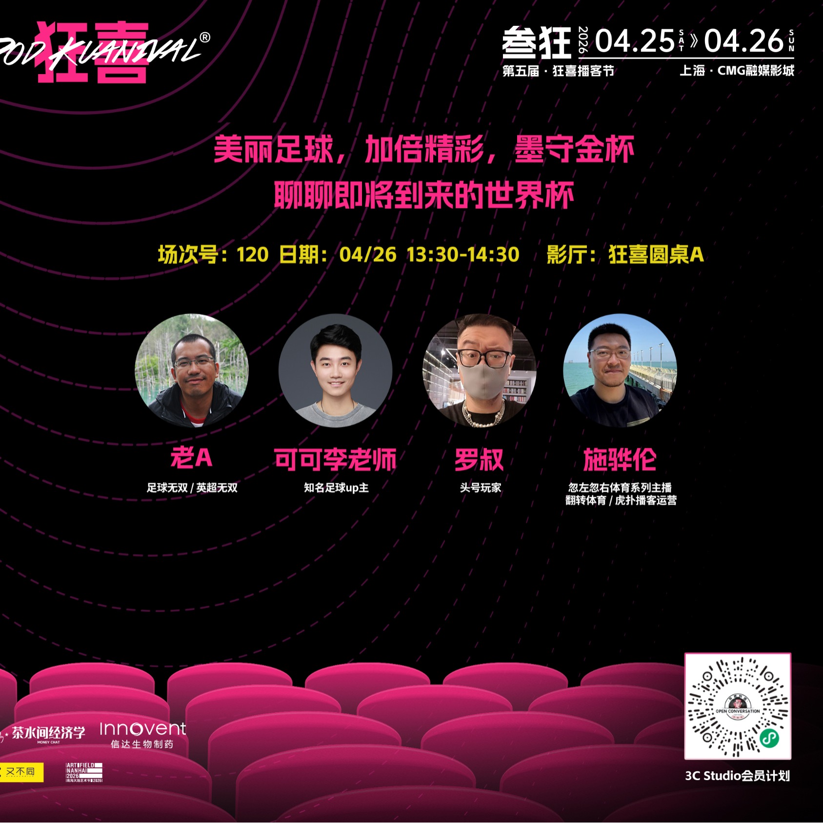 开云-Vol.252 【狂喜播客节】对话可可李，施骅伦和罗叔丨没版权，我们也能聊世界杯